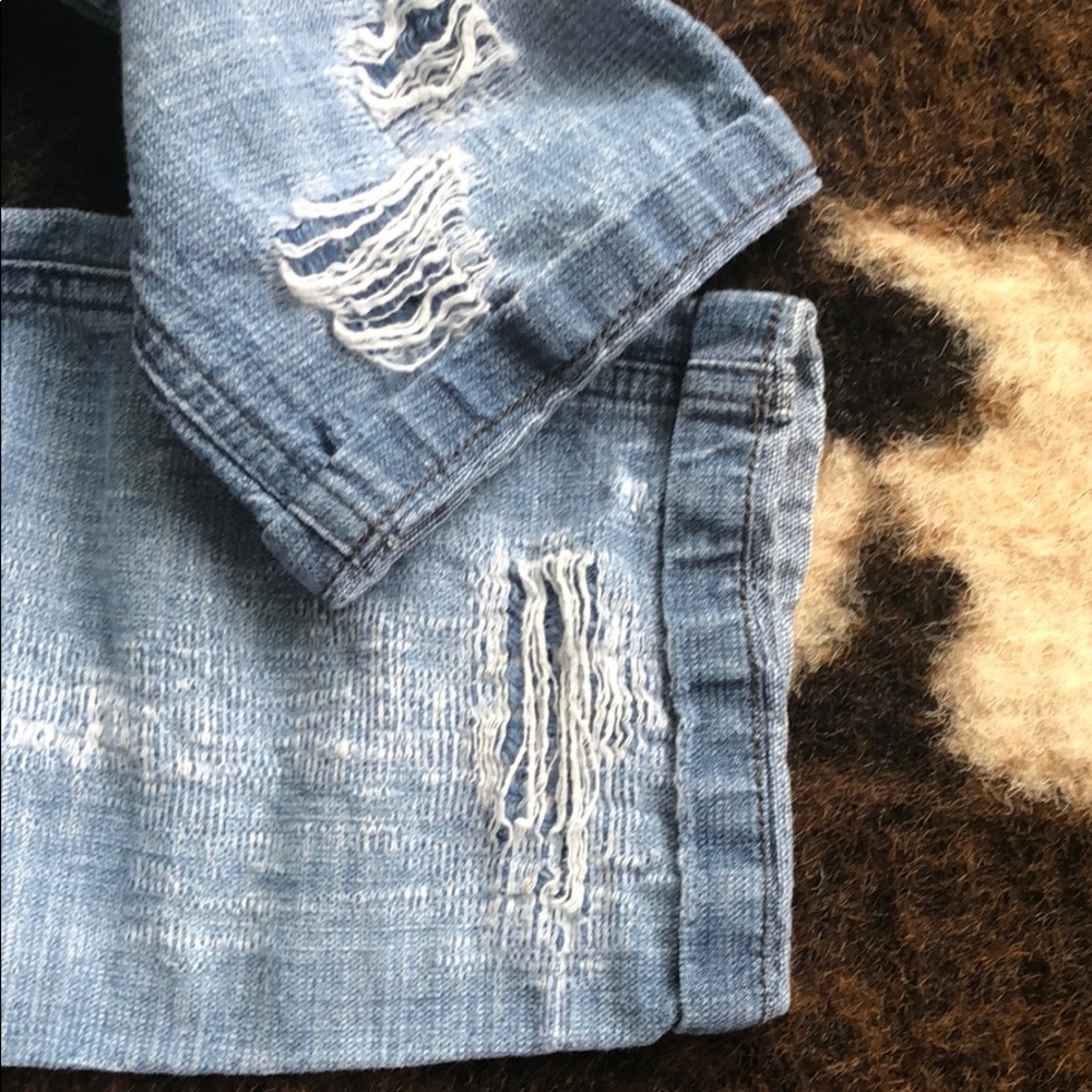 FREE PEOPLE Distressed Jeans- size 29 - Picture 5 of 7